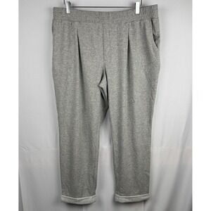 AnyBody Cozy Comfy Jogger Pull On Lounge Casual Pants Grey‎ Size XL